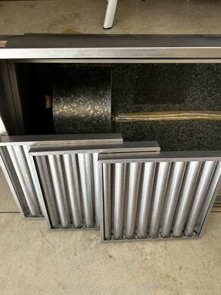 Cocina Industrial y Campana Extractora