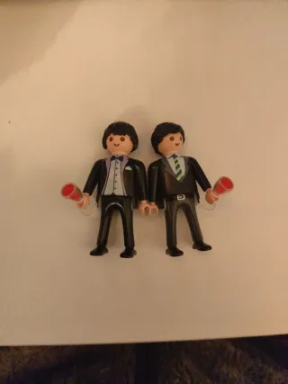 Playmobil Pareja Novios Traje Ceremonia