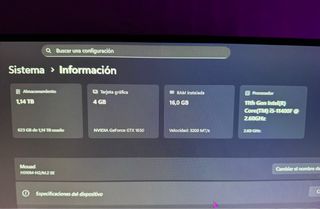 PC Gaming Intel i5 11400 GTX 1650 16GB RAM