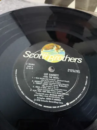Vinilo Leif Garrett - Feel the Need (1978)