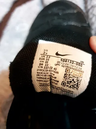 Zapatillas Nike Air Negras