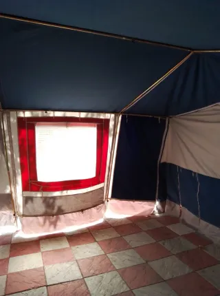 Tienda de campaña familiar