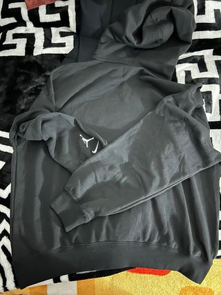 Sudadera Jordan Negra con Logo Nike