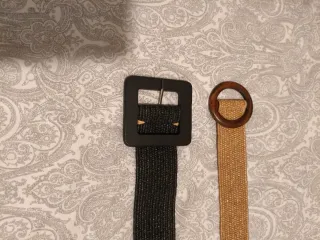 Lote 2 cinturones elásticos