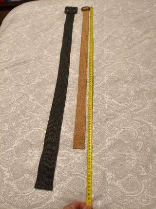 Lote 2 cinturones elásticos