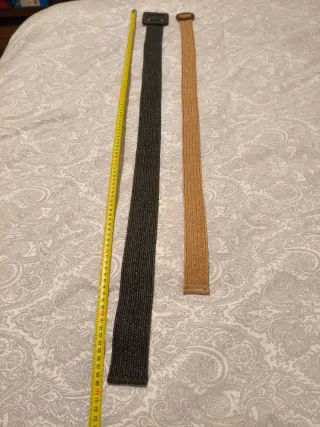 Lote 2 cinturones elásticos