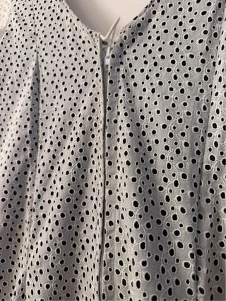 Vestido Flamenco Blanco y Negro