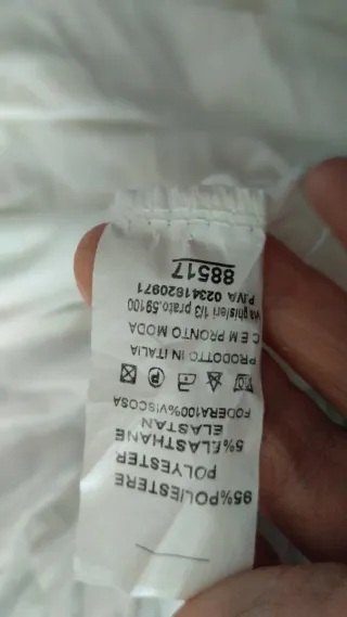 Abito donna estivo fantasia blu e bianco