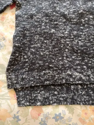 Jersey Oysho gris jaspeado talla S