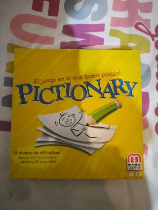 Pictionary Juego de Mesa Mattel