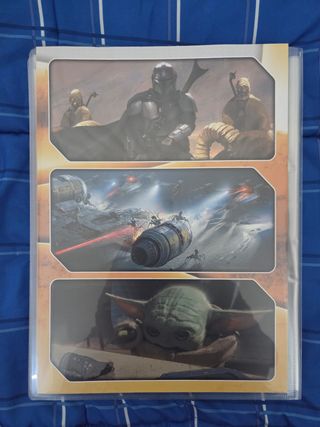 Álbum Completo The Mandalorian Trading Cards