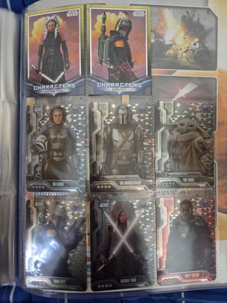 Álbum Completo The Mandalorian Trading Cards