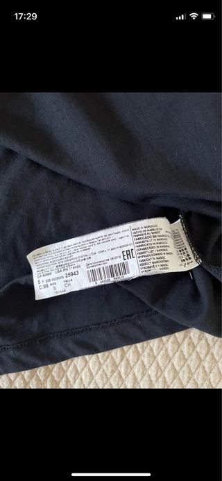 Camiseta Mango Negra