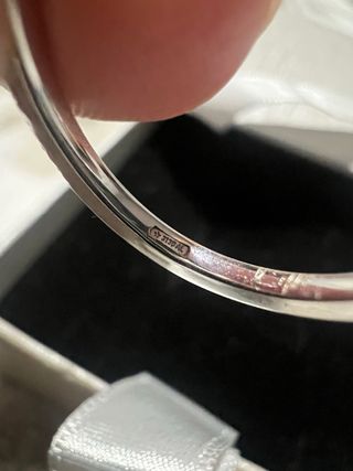 Anillo Crivelli Oro Blanco 18kt Zafiro 0.78ct