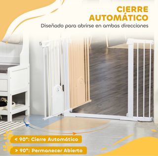 Puerta de seguridad para bebés/mascotas