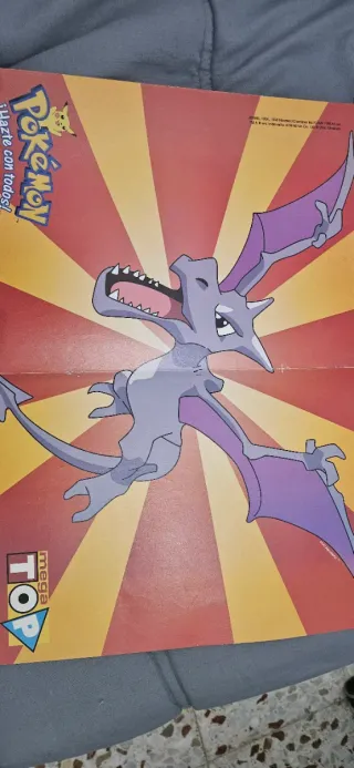 Póster coleccionable Pokémon Nidoran Macho y Aerod
