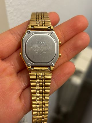 Reloj Casio Dorado