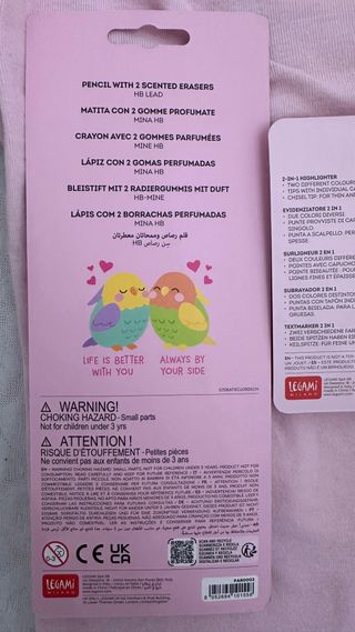 Matita Legami Go Cupid San Valentino e highliter