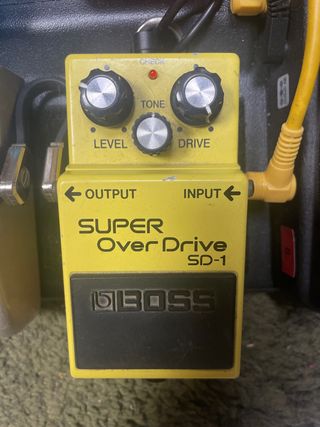 Boss SD-1 Super Overdrive Pedal Guitarra