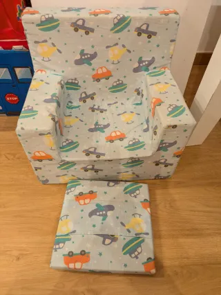 Sofá infantil estampado