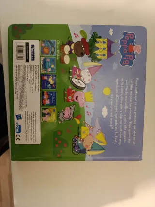 Peppa Pig. Libro de cartón con solapas - El cas...