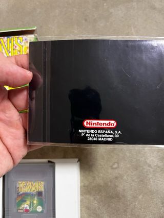 Nintendo Game Boy Tennis