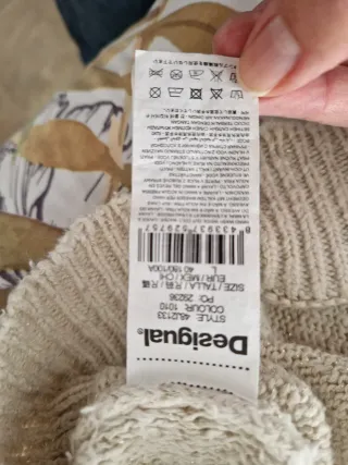 Jersey Desigual Multicolor Talla L