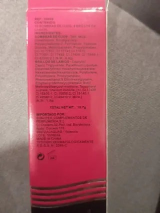 Estuche maquillaje pequeño multicolor