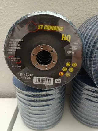 40 discos de lija tipo milhojas ST GRINDING