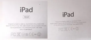 2 iPads (Negro y Blanco)
