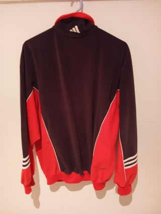 Chándal Adidas Hombre Negro y Rojo