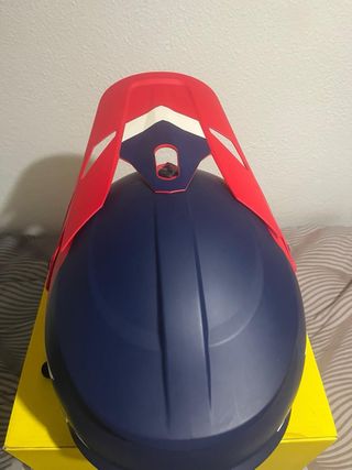 Casco Motocross/Enduro Thor Rojo/Azul