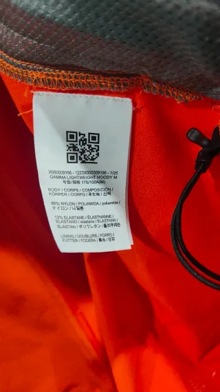 Chaqueta Arc'teryx Gamma Lightweight Hoody Naranja