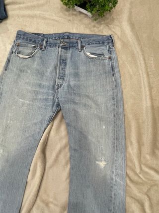 Levi’s 501 Original Vaquero clásico azul claro W36