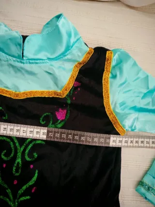 Disfraz de princesa Anna de Frozen de Disney. Cosp