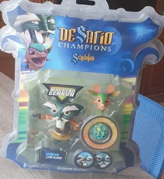Se vende Pack de 3 Figuras Desafío Champions.