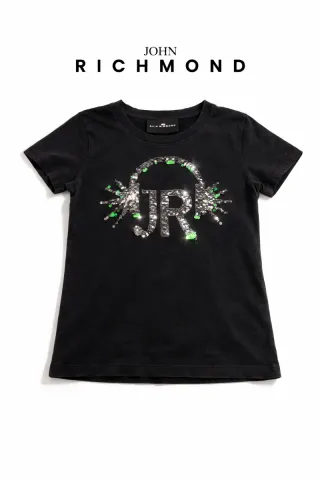 JOHN RICHMOND JR Sequin T-Shirt – Premium Conditio