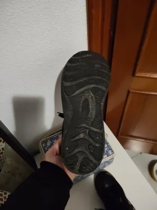 Botines Asics Negros Poco Uso Talla 44