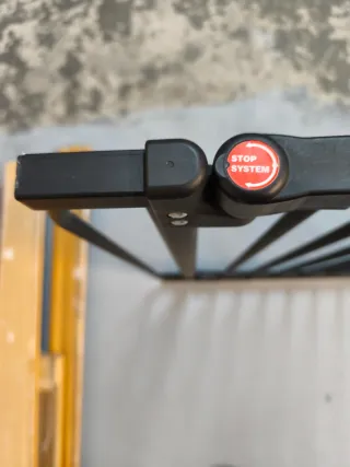 Barrera de seguridad para pasillo