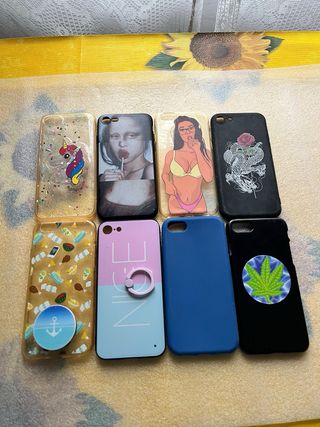Lote 8 Fundas iPhone 6/7 Variados