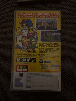 PSP Los Simpson El Videojuego