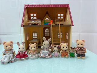 Casa Sylvanian Families con Conejos