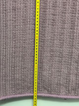 Alfombra mullida rosa/morada