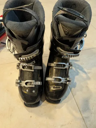 Botas de esquí Head + esquís Wedze