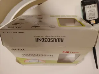 Adaptador USB WiFi ALFA AWUS036NH Largo Alcance