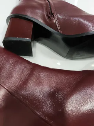 Botines burdeos Calvin Klein talla 39