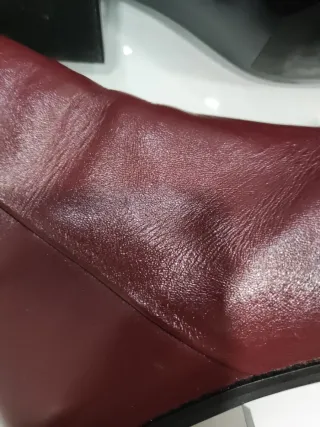 Botines burdeos Calvin Klein talla 39