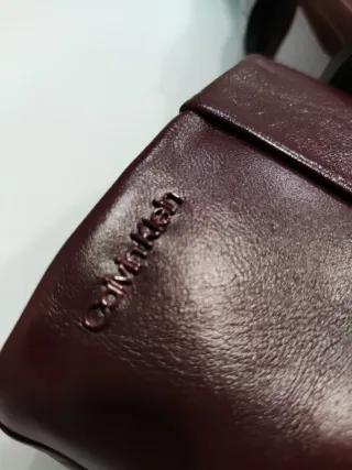 Botines burdeos Calvin Klein talla 39