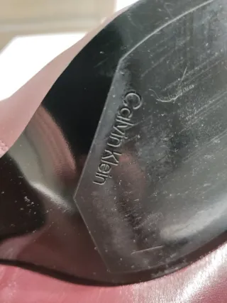 Botines burdeos Calvin Klein talla 39