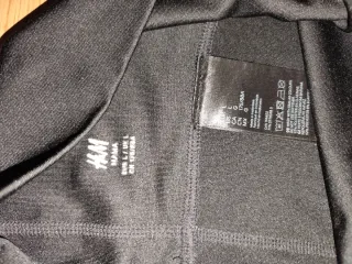 Leggings premamá negros talla (L) por 5€